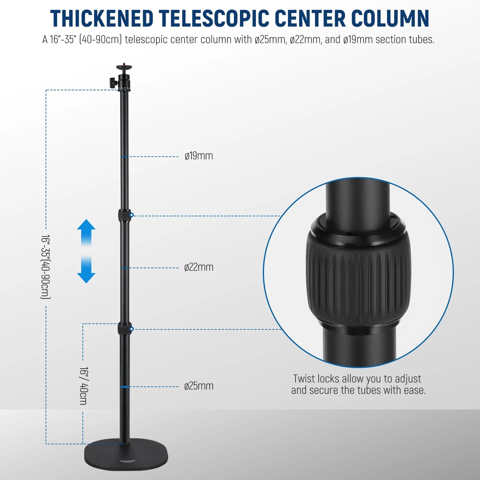 Adjustable Desktop Mount Stand