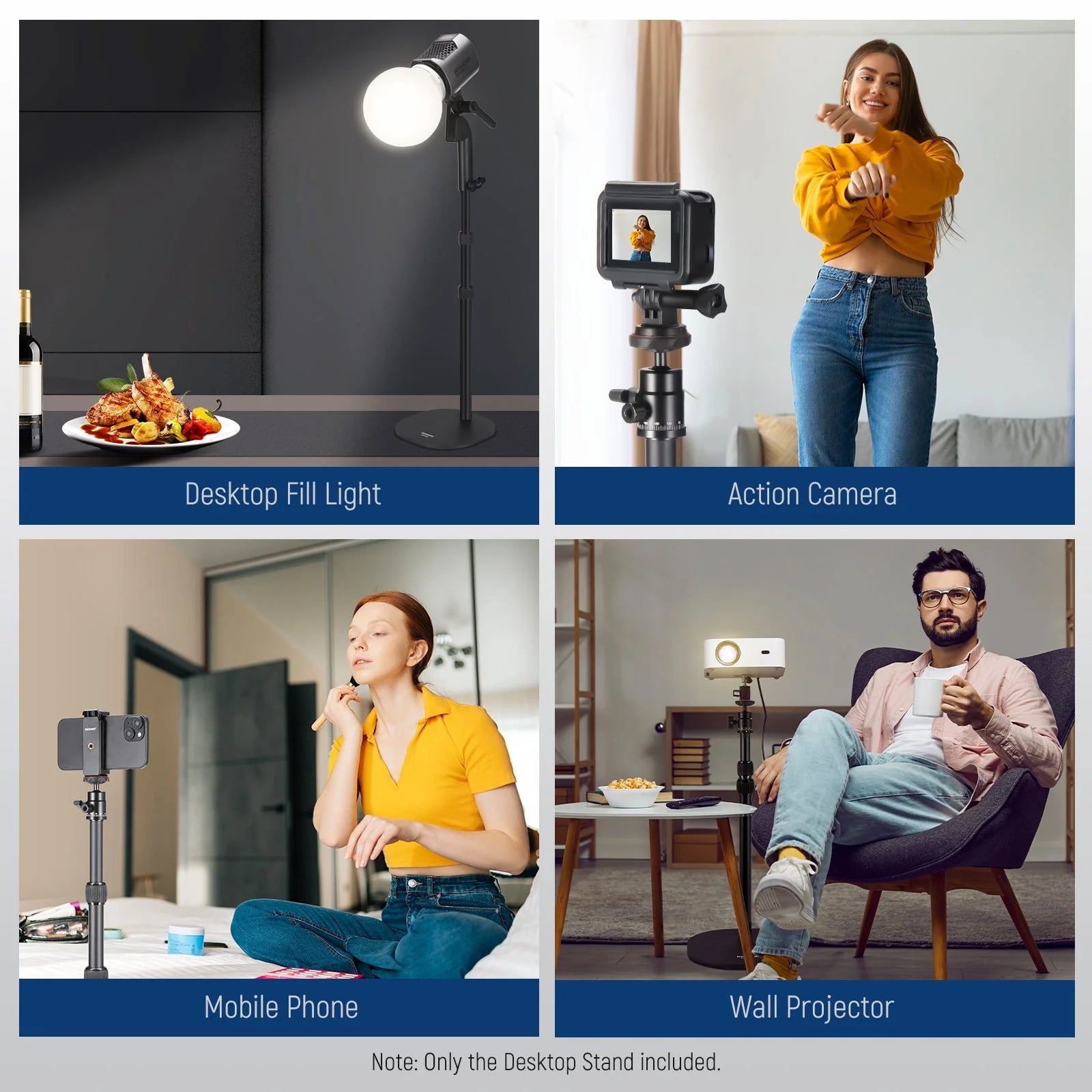 Adjustable Desktop Mount Stand