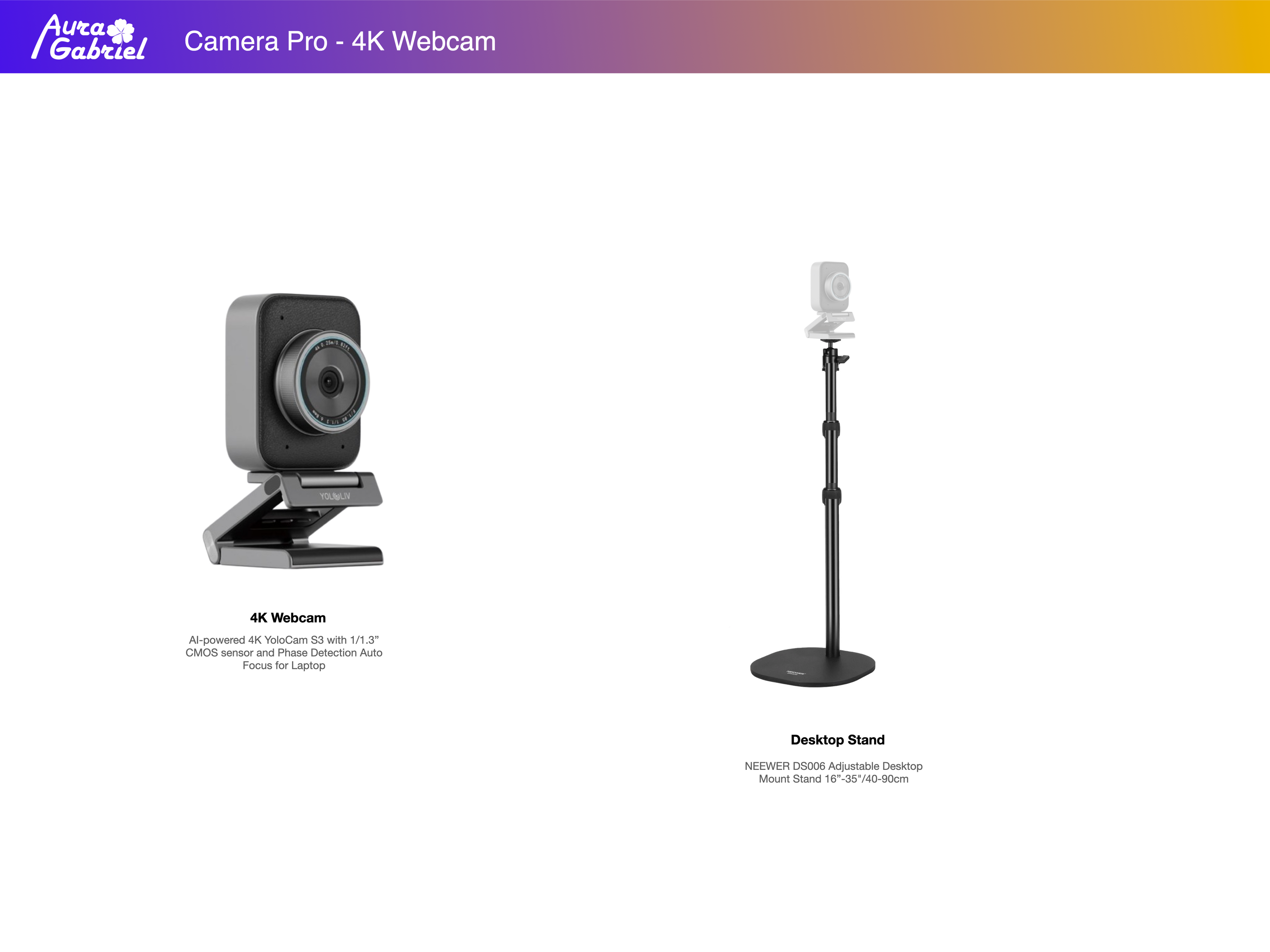 Camera Pro (4K Webcam)