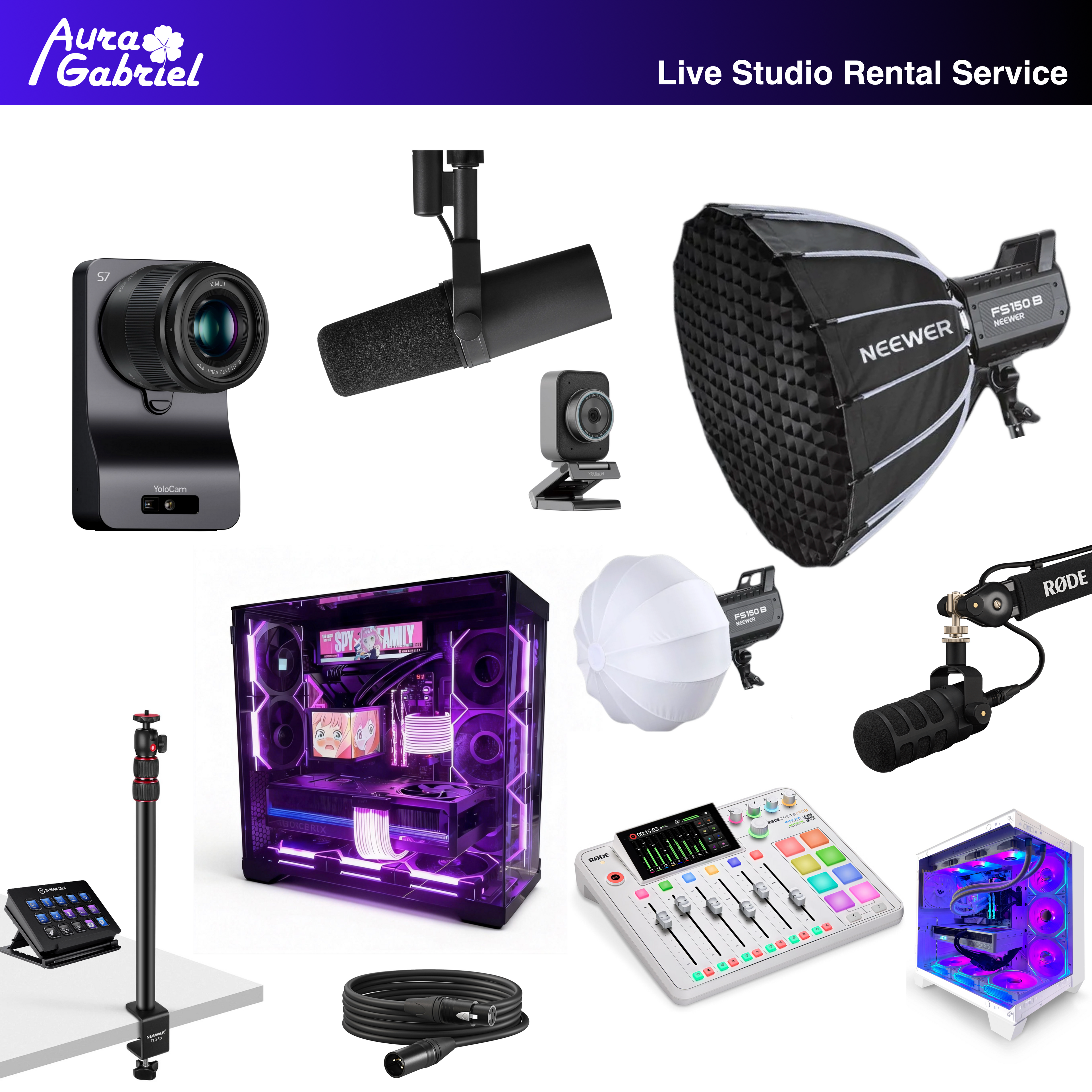 Live Studio Rental Services