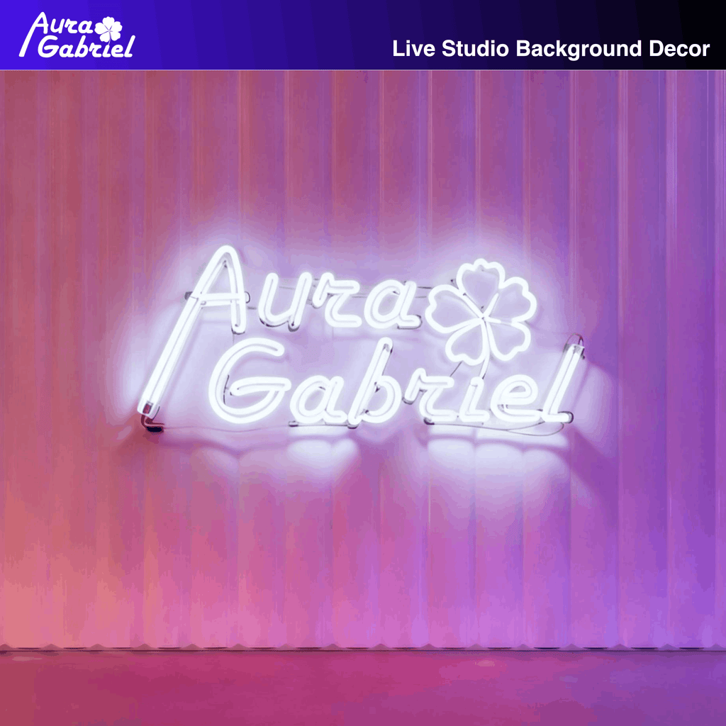 Live Studio Background Decor